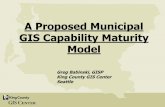 A Proposed Municipal GIS Capability Maturity Model
