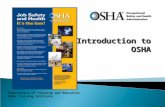 Intro to OSHA - Powerpoint Presentation