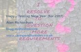 Happy Software Testing New Year 2017