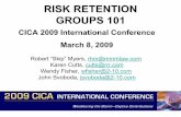 RISK RETENTION GROUPS 101 - cicaworld.com