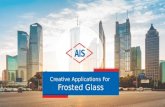 Creative Applications For Frosted Glass