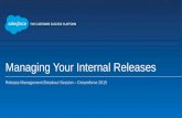 Release Management: Managing Your Internal Releases