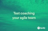Test coaching your agile team
