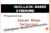Guillain–Barré syndrome (Imran khan salarzai)