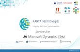 Karya Technologies - Microsoft Dynamics CRM Service Provider