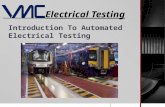 Introduction to Automated Electrical Testing