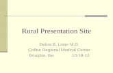 Dr. debra lister rural telehealth