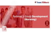 Tuckman's group development (Norming)