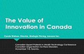 Value of Innovation: Carole Watson, Janssen