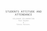 STUDENTS ATTITUDE AND ATTENDANCE powerpoint.