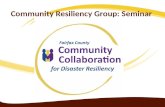 Fairfax County Community Resiliency Group Seminar