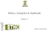 Ethics, integrity & aptitude