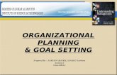 Organizational Planning And Goal Setting