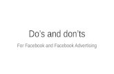 Facebook (ads) workshop: do’s & don’ts