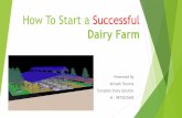 How to start a successful dairy farm