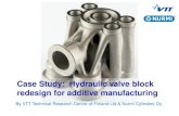 Case Study: Hydraulic valve block redesign for additive manufacturing