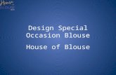 Designing a special occasion blouse- latest blouse designs