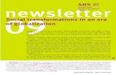 Social transformations in an era of globalization; SHS newsletter ...