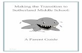 Making the Transition to Sutherland Middle School: A Parent Guide