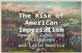 Rise of American Imperialism PPt