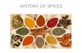 History of spices and herbs