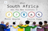 What South Africa Has for New Visitors?