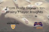 #GamesUR Conference: From Body Signals to Brainy Player Insights
