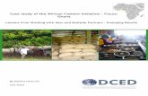 Case Study of the African Cashew Initiative - Focus: Ghana, DCED ...