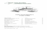 Public Vessel Operator's STUDY GUIDE