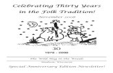 Celebrating Thirty Years in the Folk Tradition! 30