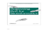 Begining Perl for Bioinformatics