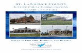 St. Lawrence County Justice Court Consolidation Feasibility Study