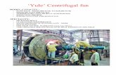 'Yule' Centrifugal fan