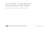 E-Loyalty: Your Secret Weapon on the Web