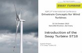 Introduction of the Sway Turbine ST10