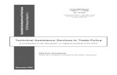 Technical Assistance Services in Trade-Policy