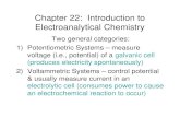 Chapter 22: Introduction to Electroanalytical Chemistry