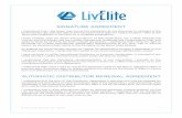 LivElite Distributor Agreement.