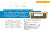 Fluke 1730 Three-Phase Electrical Energy Logger
