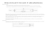 Electrical Circuit Calculations - UFBA