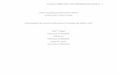 CLOUD COMPUTING AND INFORMATION POLICY 1 Cloud ...