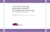 Teaching Materials Engineering: an updated guide