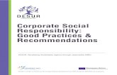 Corporate Social Responsibility: Good Practices & Recommendations