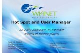 Hot Spot and User Manager