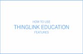 How To ThingLink Education Features