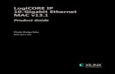 Xilinx PG072 LogiCORE IP 10-Gigabit Ethernet MAC v13.1, Product ...