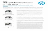 HP PageWide Enterprise Color MFP 586 series