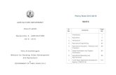 Policy note of Agriculture Department