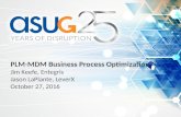 ASUG 10_27_2016 Entegris PLM-MDM Business Process Optimization 3