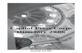 Capitol Press Corps Directory 2006
